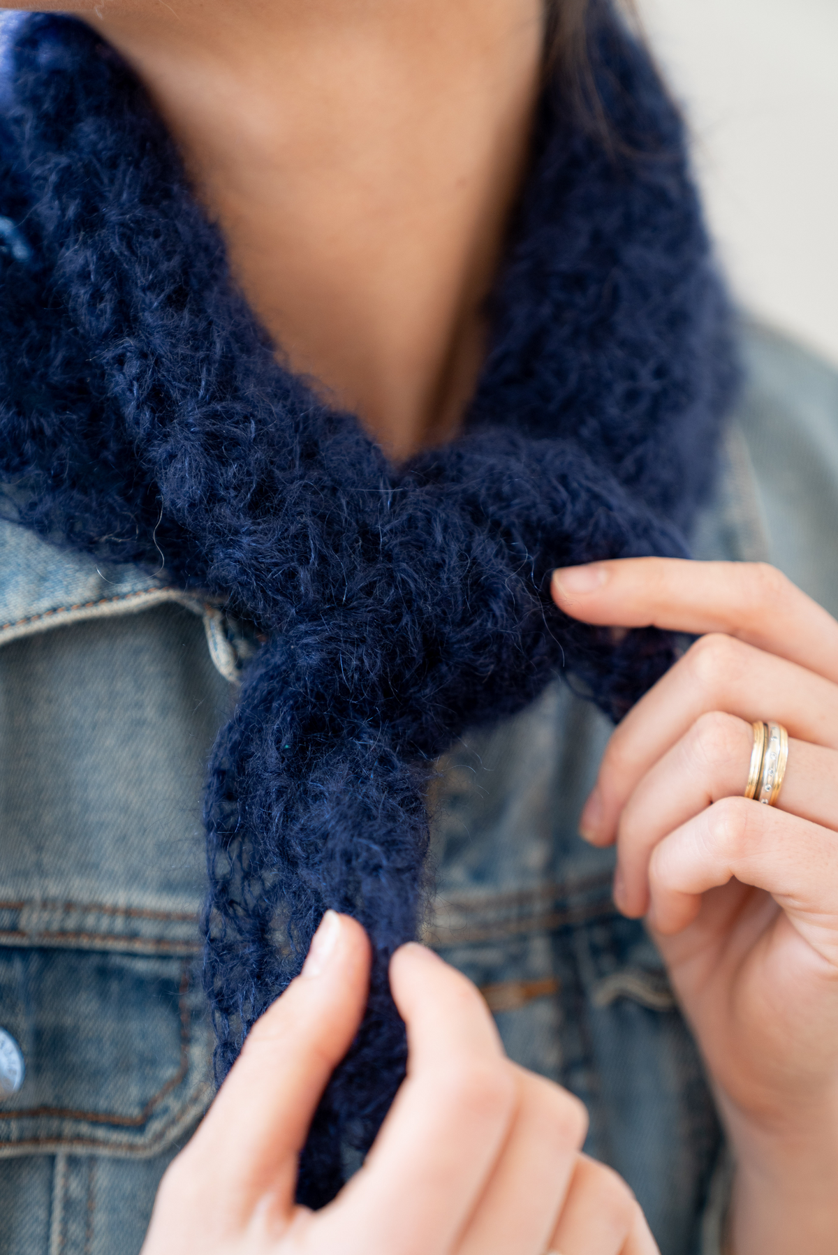 Auriga Blue scarf