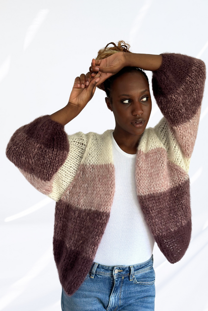 Multicolor cardigan Mai Belgium