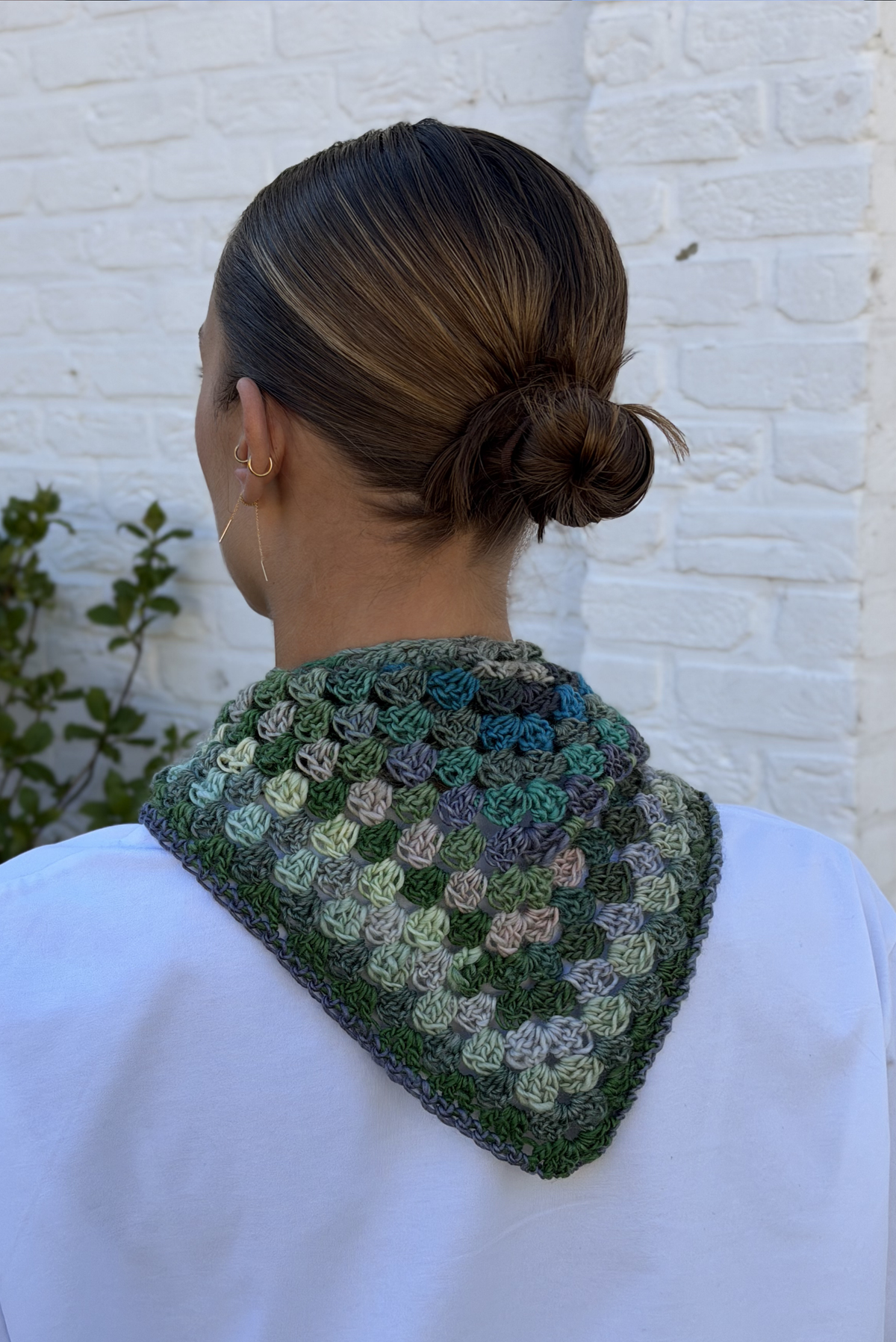 Maï bandana Infini green