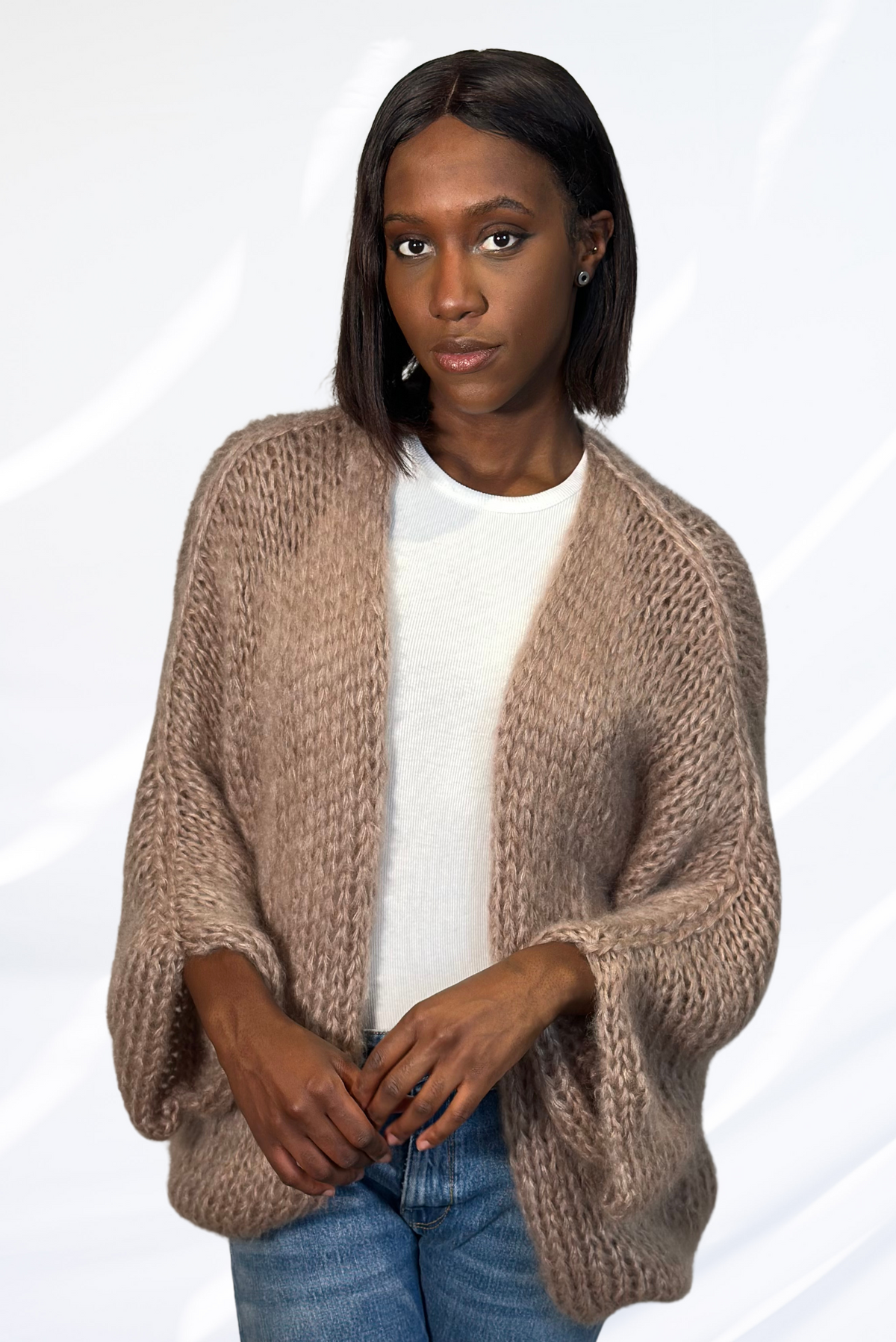 Light brown cardigan