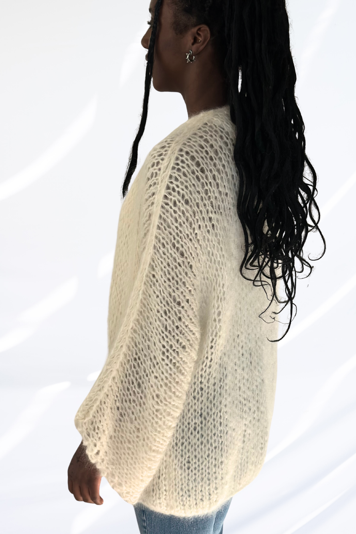 Off-white cardigan