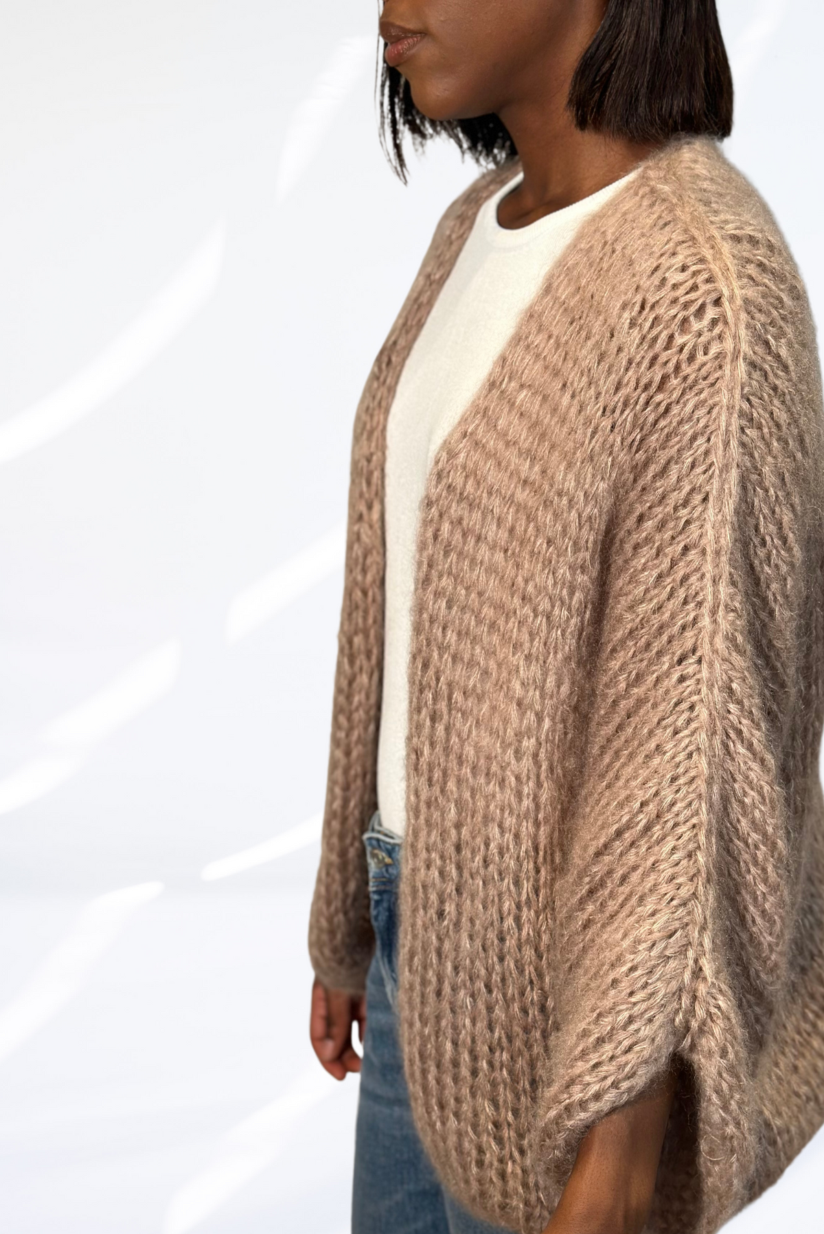 Light brown cardigan