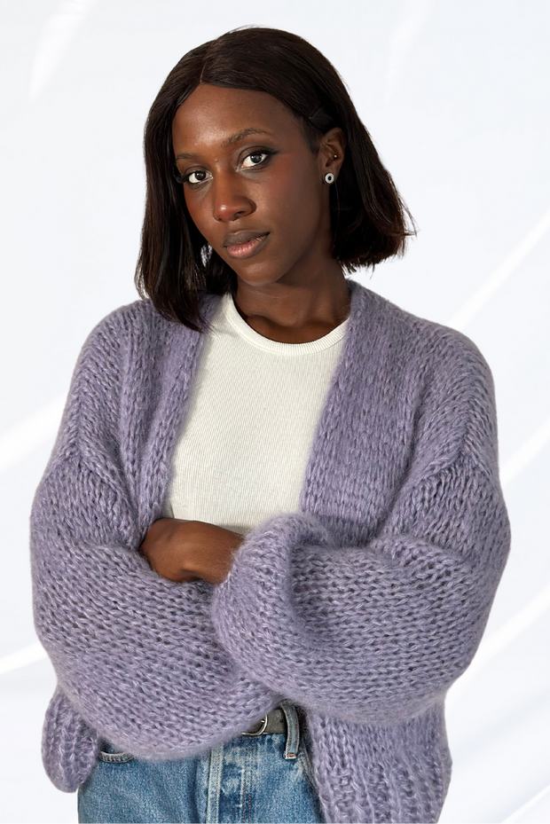 Light purple cardigan