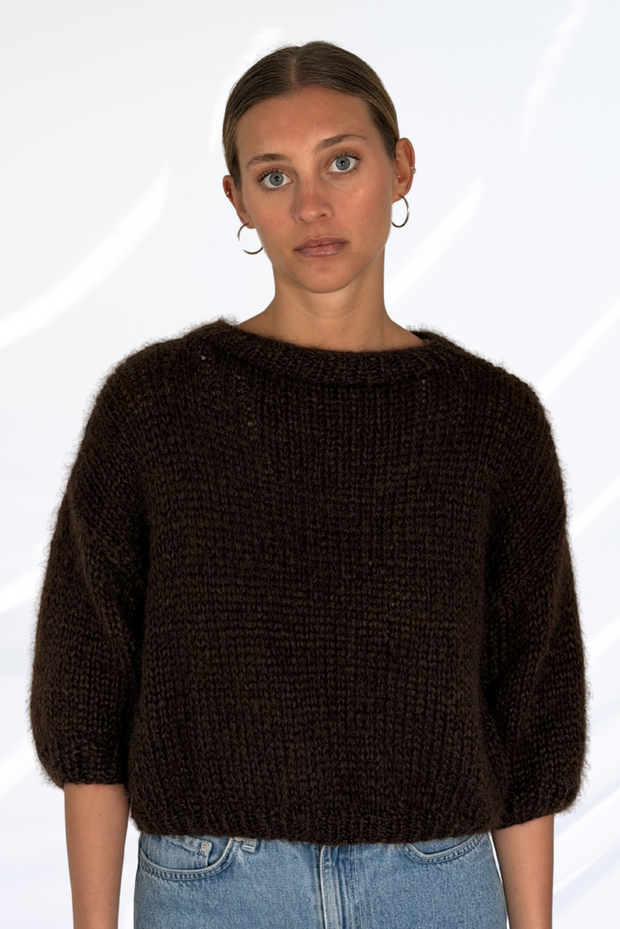 Dark brown pullover