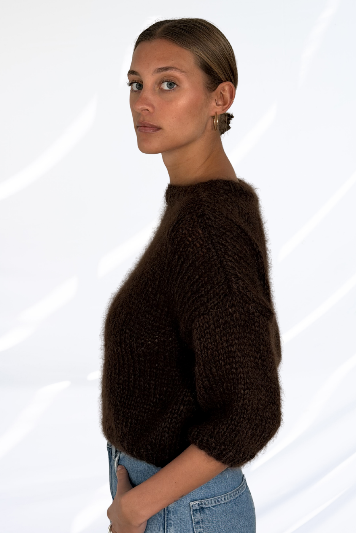 Dark brown pullover