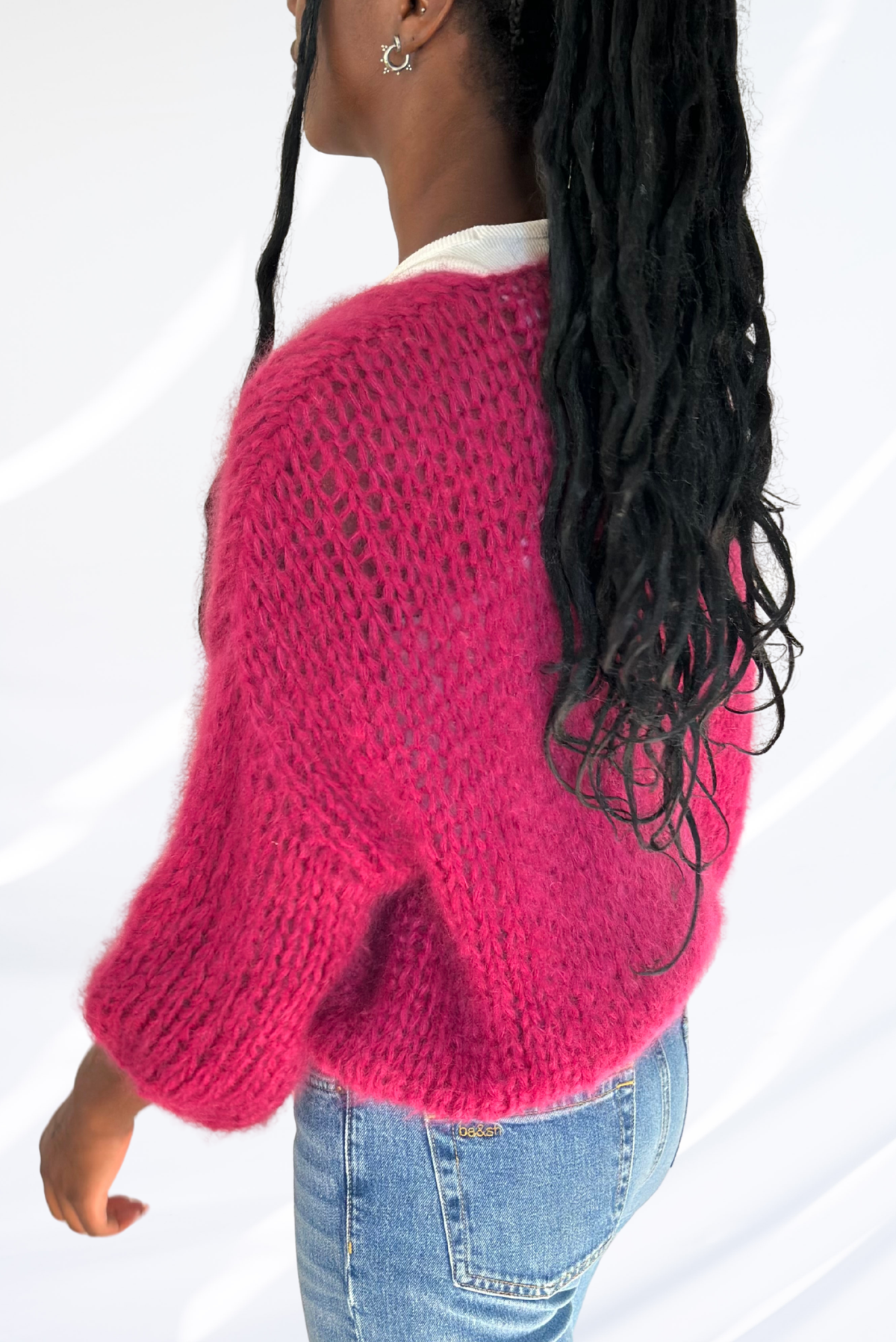 Dark fushia pullover