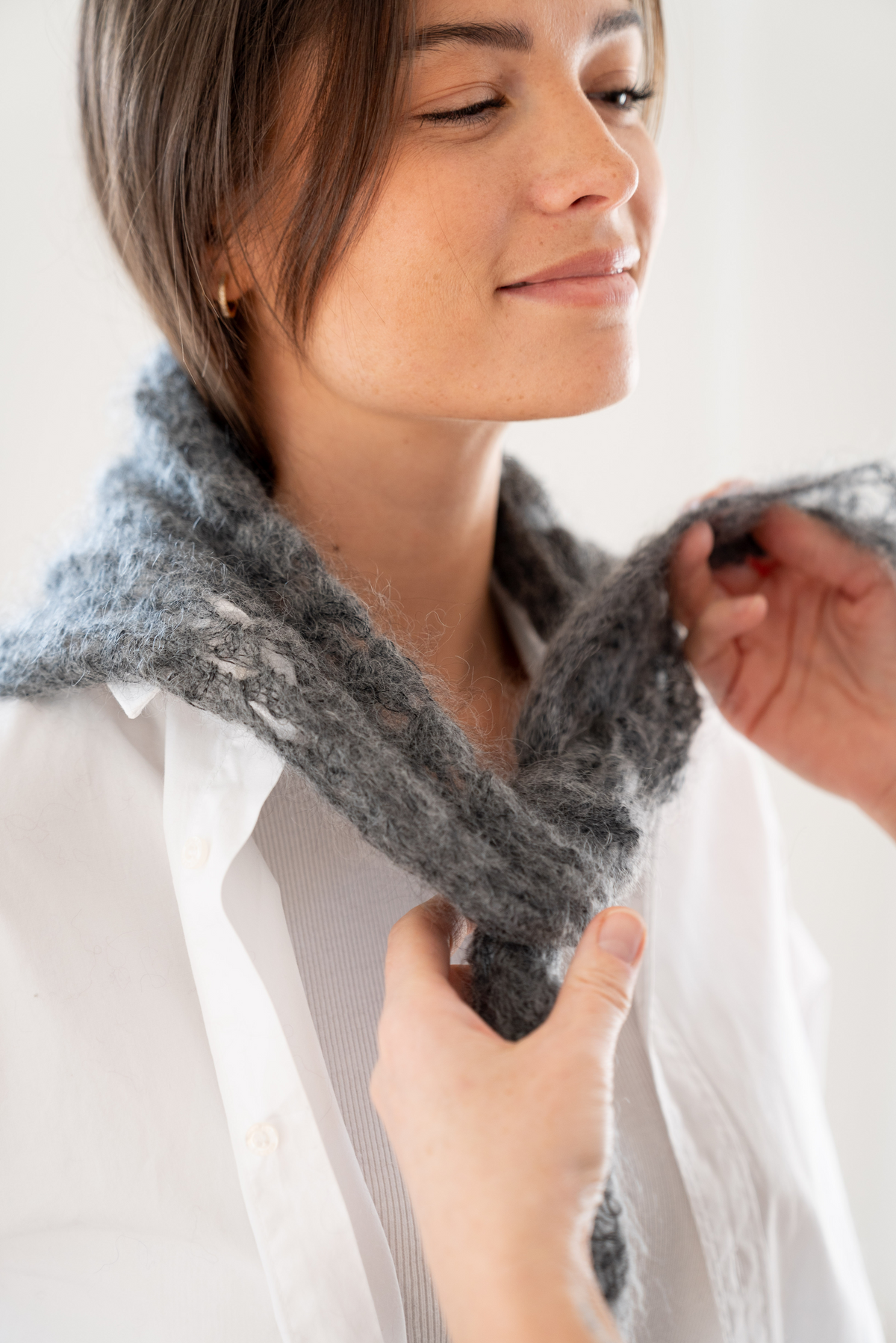 Auriga Grey scarf