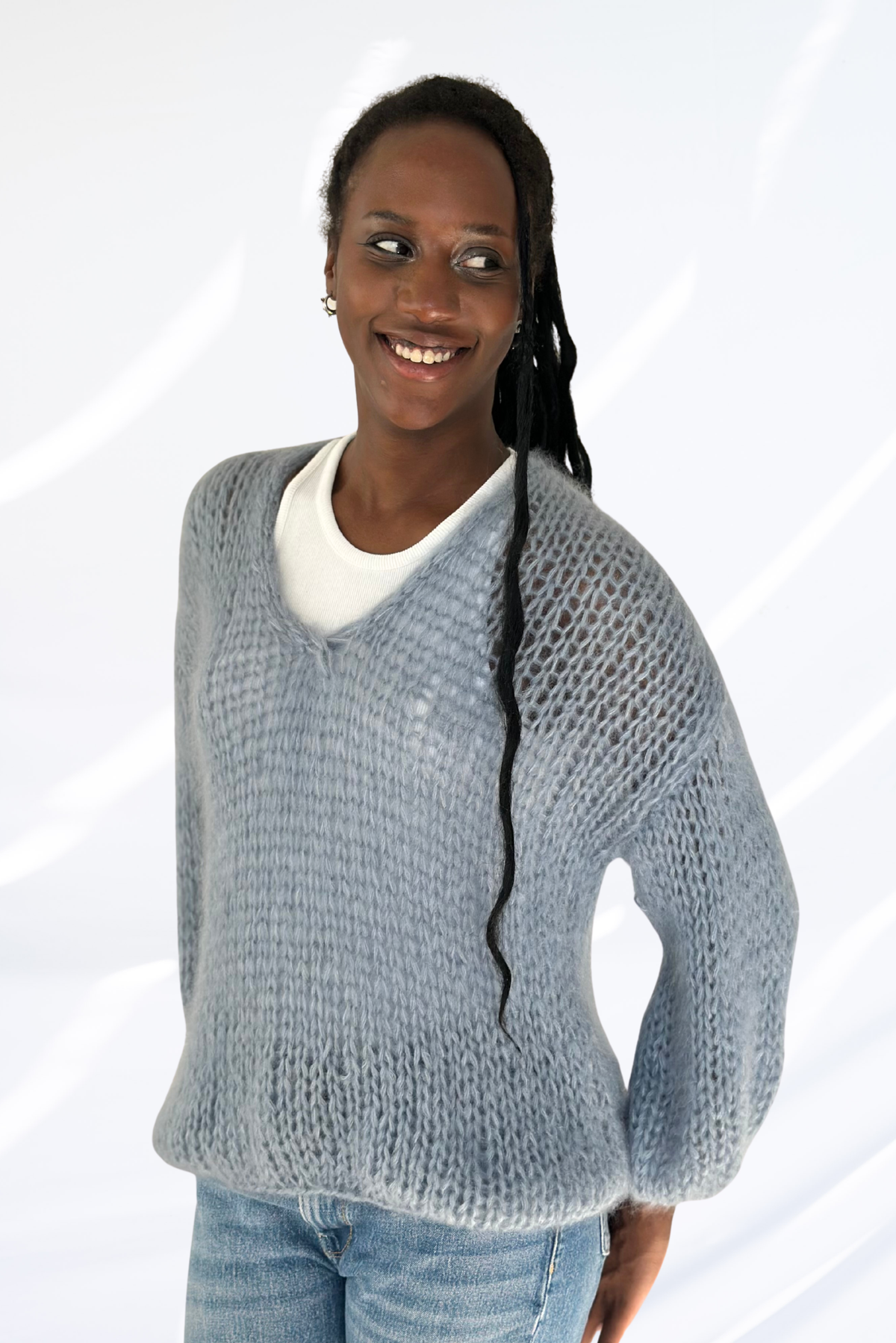 Light blue pullover