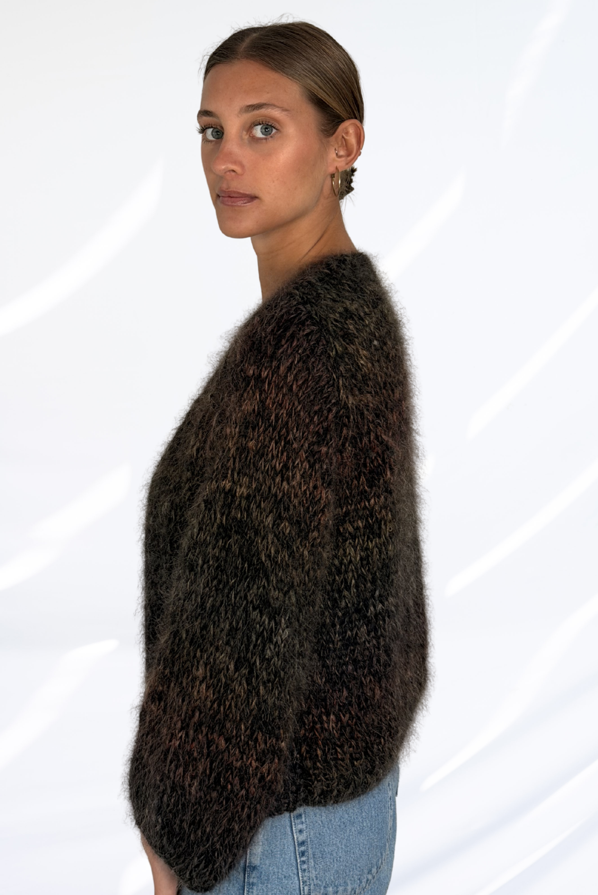 Multi dark cardigan