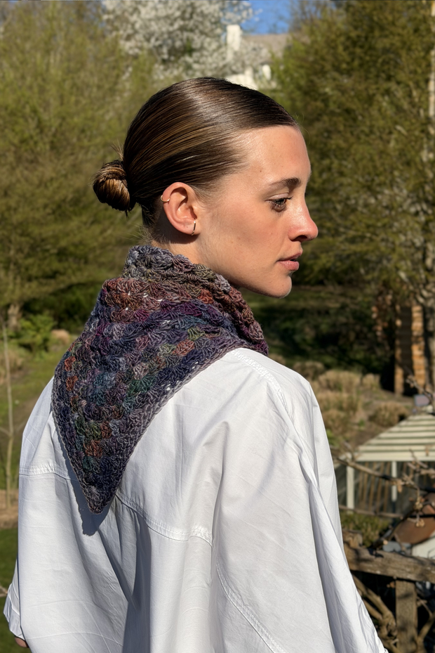 Maï bandana deep violet mix