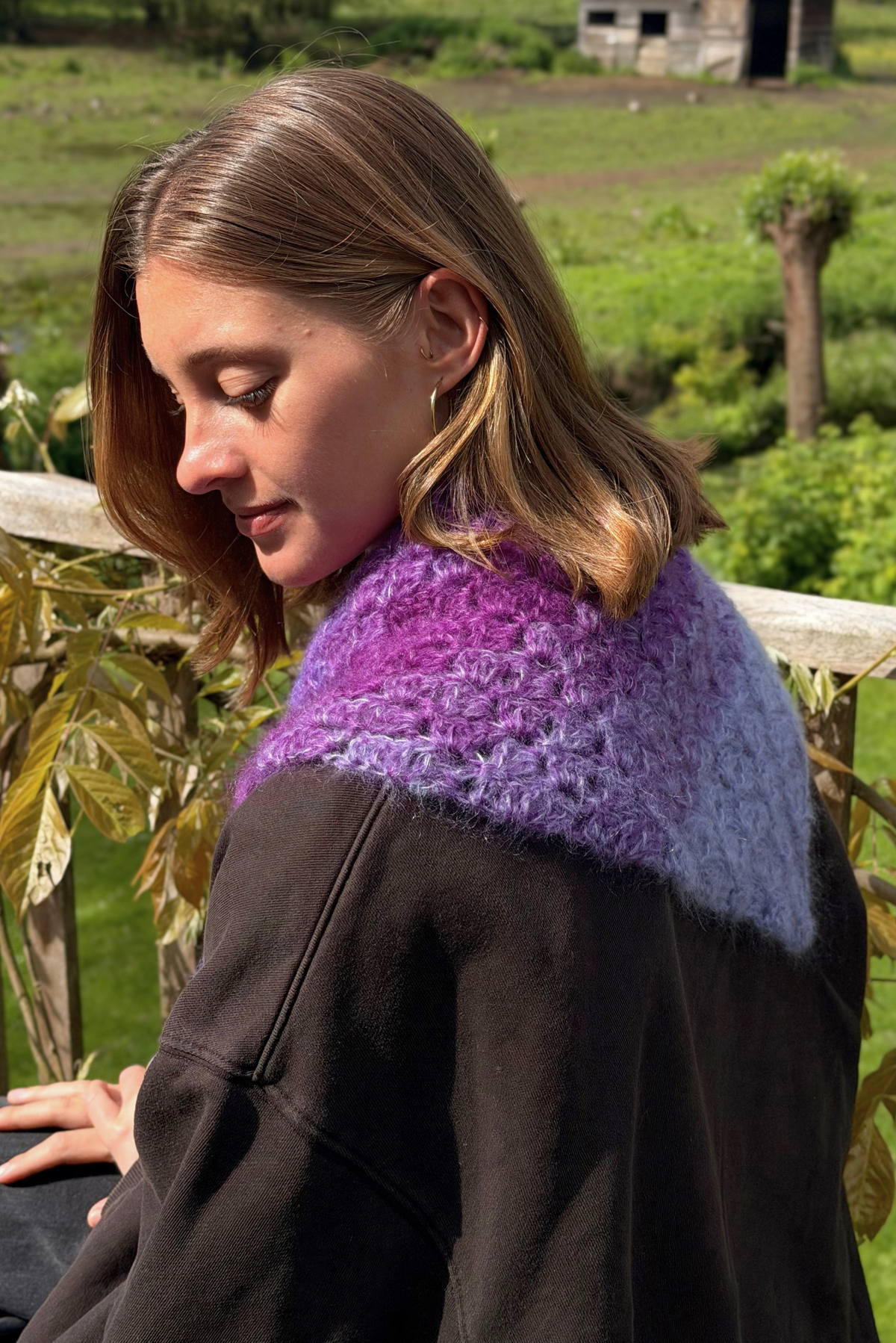Maï bandana mix purple/lilac