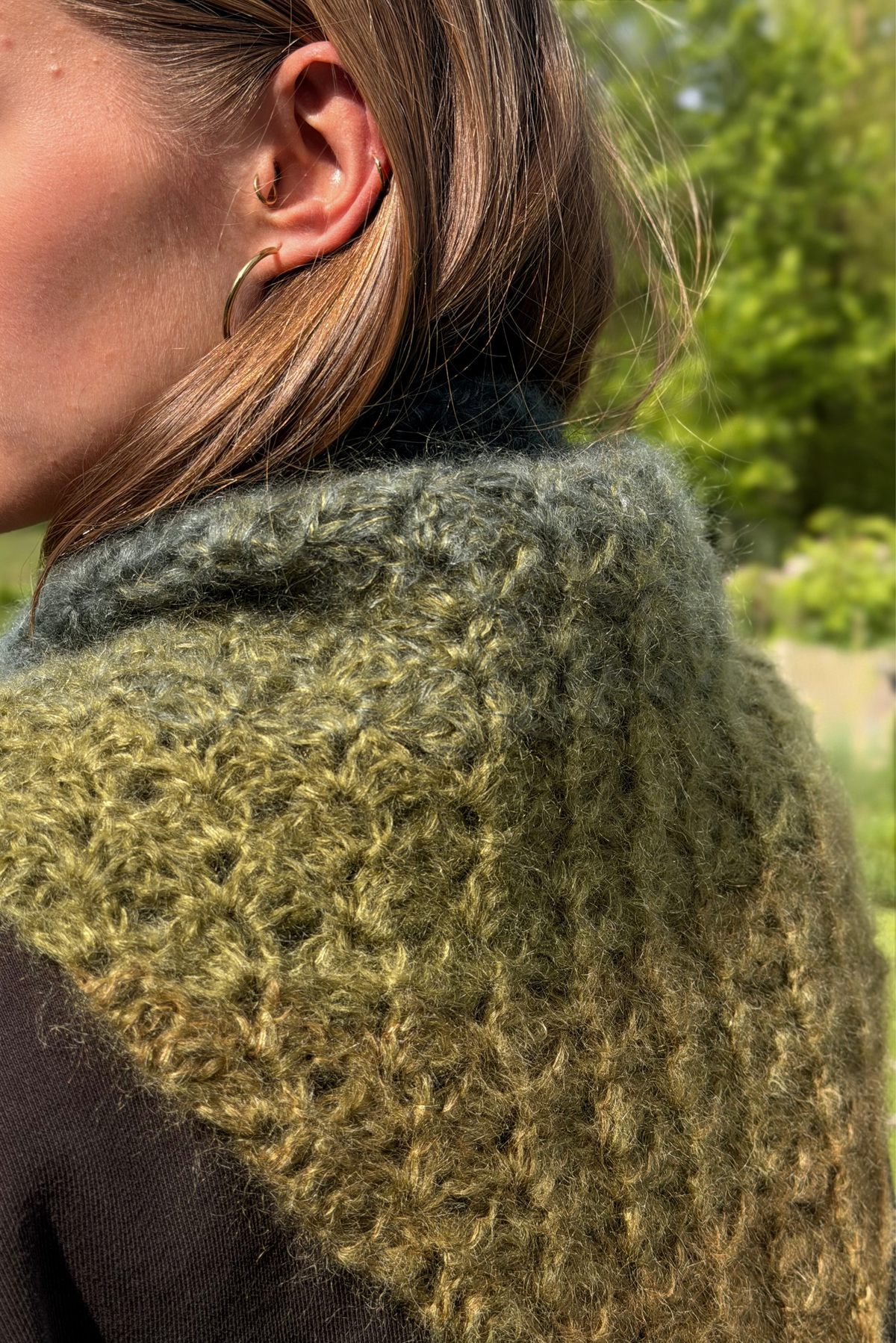 Maï bandana mix khaki/olive