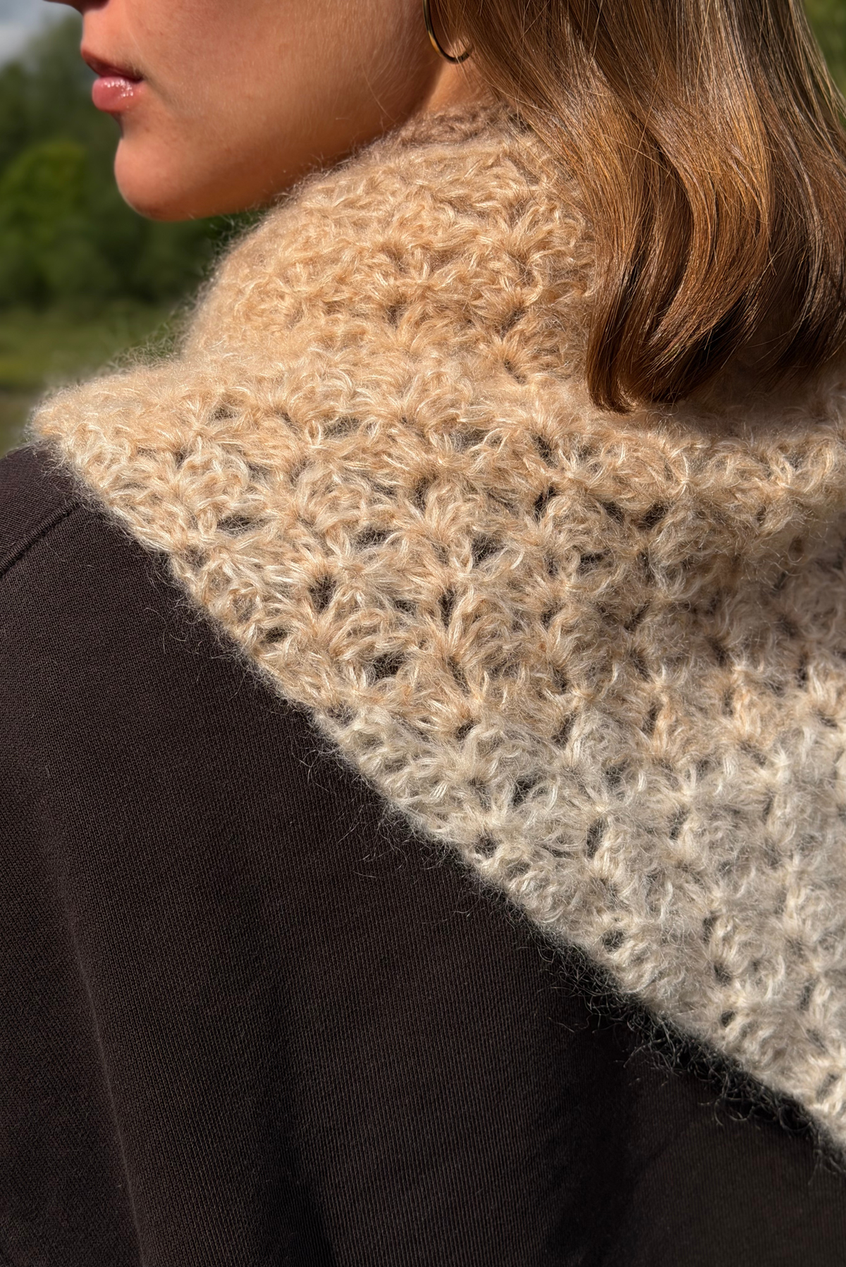 Maï bandana mix beige/cream