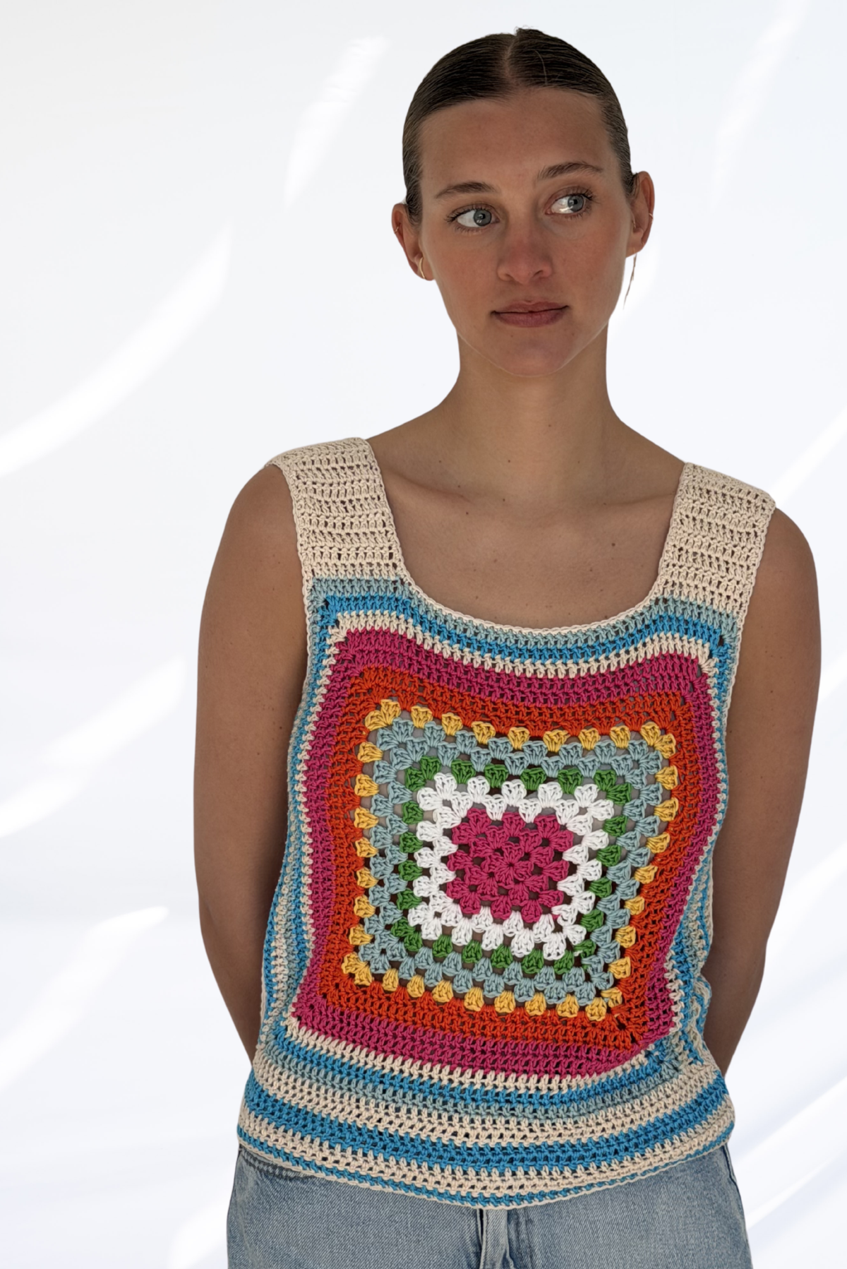 Multi crochet top