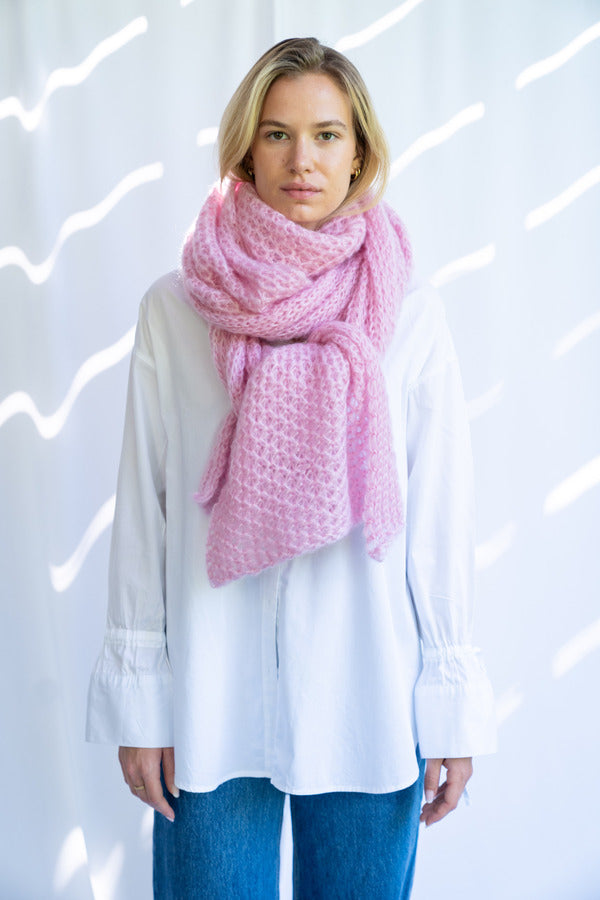 Pink Mizar scarf